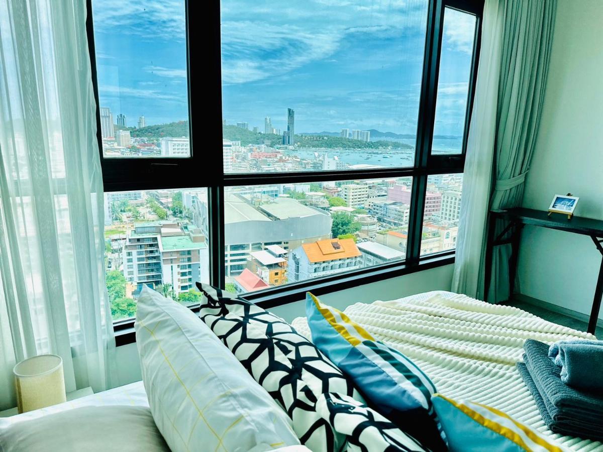 The Base Central Pattaya 2Bed King&Queen Sky Seaview & Infinity Pool Exterior foto