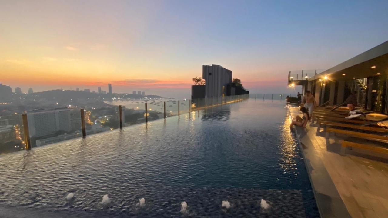 The Base Central Pattaya 2Bed King&Queen Sky Seaview & Infinity Pool Exterior foto