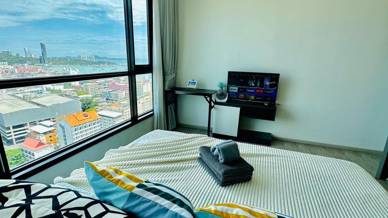 The Base Central Pattaya 2Bed King&Queen Sky Seaview & Infinity Pool Exterior foto