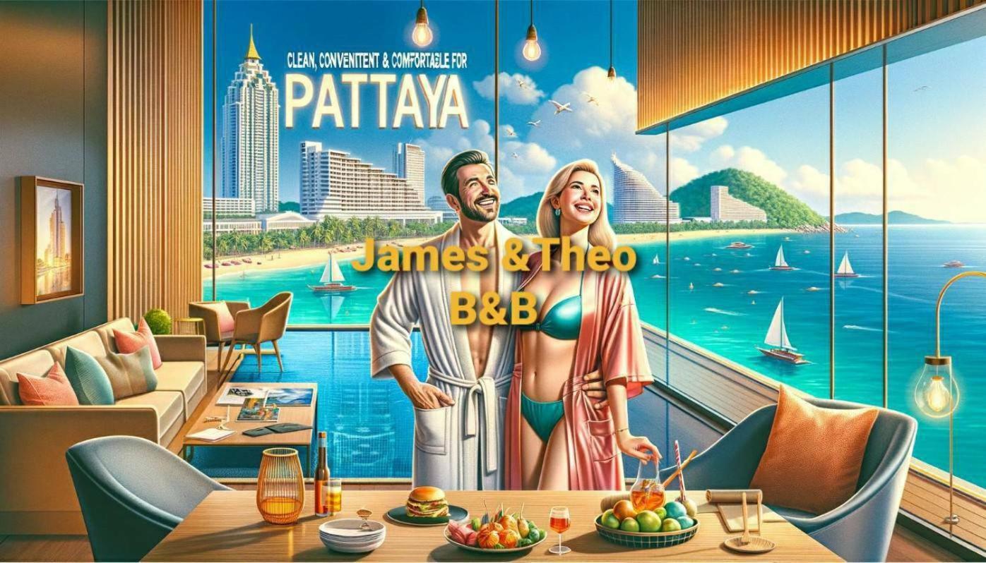 The Base Central Pattaya 2Bed King&Queen Sky Seaview & Infinity Pool Exterior foto